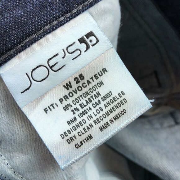 Joe's Jeans Provocateur Bootcut 25 Tag (Actual 28W 29.5L) Jeans - Picture 9 of 10